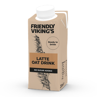 Friendly Viking's Latte kaurakahvijuoma 250 ml UHT