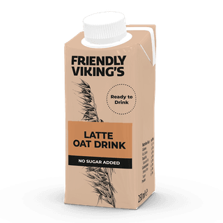 Friendly Viking’s Latte kaurakahvijuoma 250 ml UHT
