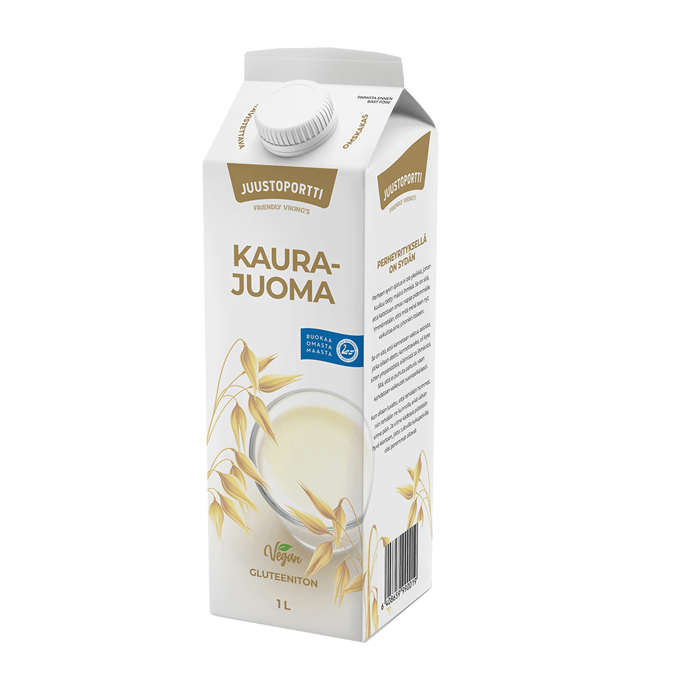 Juustoportti kaurajuoma 1 l