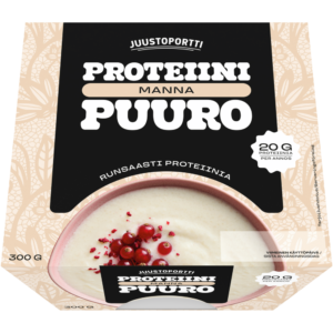 Juustoportti Proteiini-mannapuuro 300 g