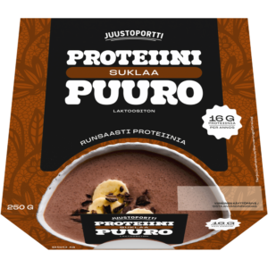 Juustoportti Proteiini-suklaapuuro 250 g laktoositon