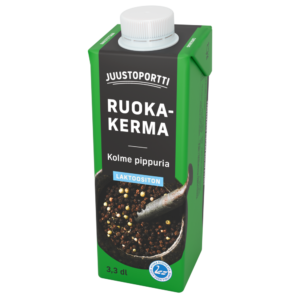 Juustoportti Ruokakerma 10 % 3,3 dl kolme pippuria laktoositon