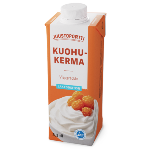 Juustoportti Kuohukerma 3,3 dl laktoositon