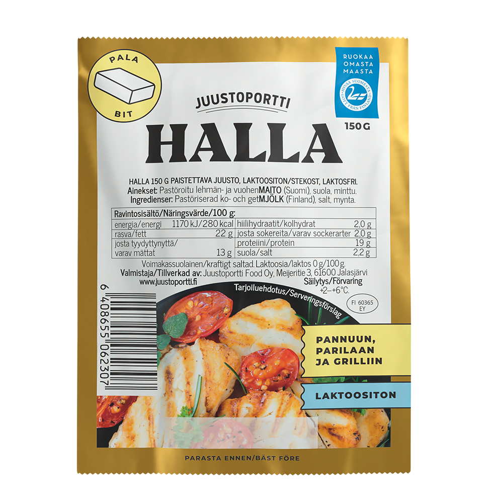 Juustoportti Halla 150 g paistettava juusto