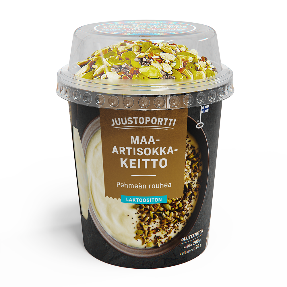 Juustoportti Maa-artisokkakeitto 315 g laktoositon gluteeniton