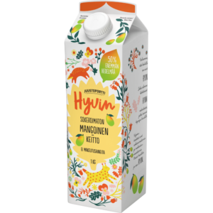 Juustoportti Hyvin mehukeitto 1 kg mangoinen
