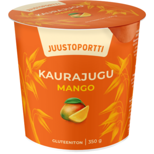 Juustoportti Kaurajugu 350 g mango gluteeniton