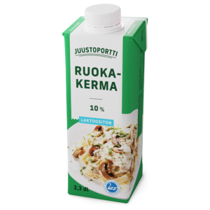 Juustoportti Ruokakerma 10 % 3,3 dl laktoositon