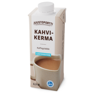 Juustoportti Kahvikerma 10 % 3,3 dl laktoositon