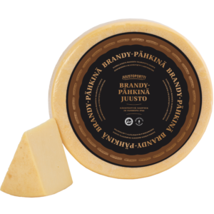 Juustoportti Brandy-pähkinä juustokiekko noin 5 kg