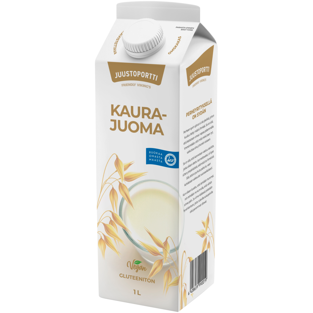 Juustoportti kaurajuoma 1 l