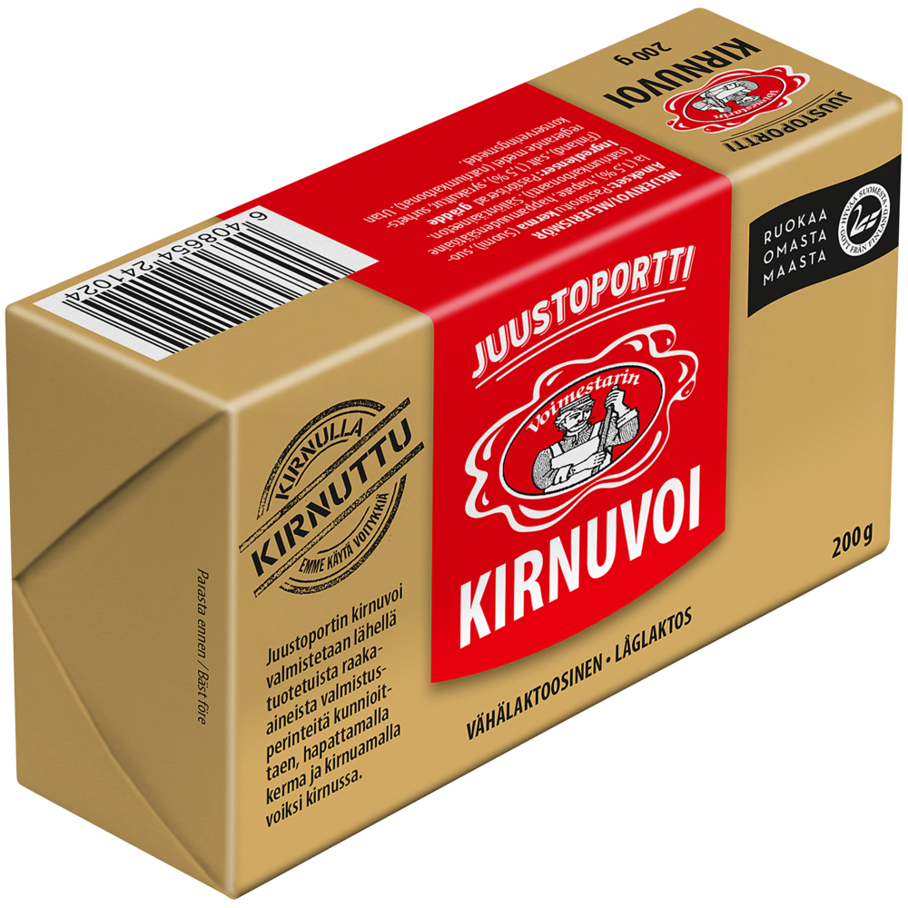 Juustoportti kirnuvoi 200 g