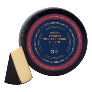 Juustoportti Vuohen viinitarhurin juustokiekko noin 5 kg