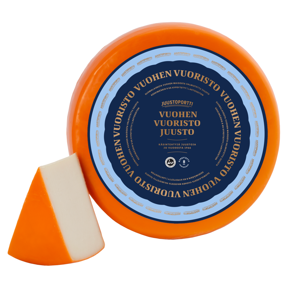 Juustoportti vuohen vuoristo juusto noin 5 kg kiekkko