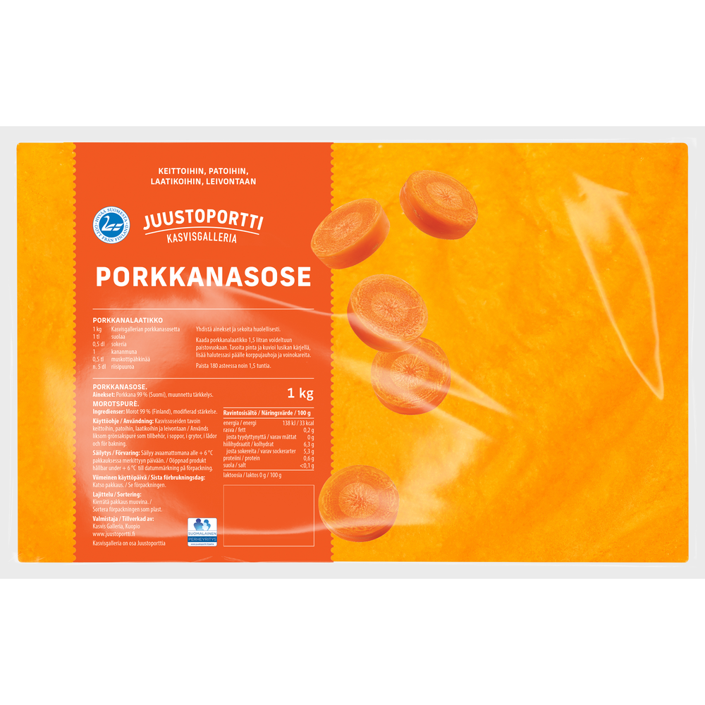 Porkkanasose 1000 g